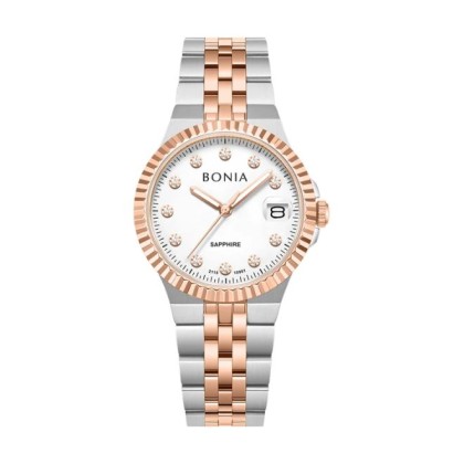 Bonia Elegance BNB10951-3617 Silver Stainless Steel Women Watch